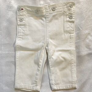 Ralph Lauren White Denim Baby Sailor Pants